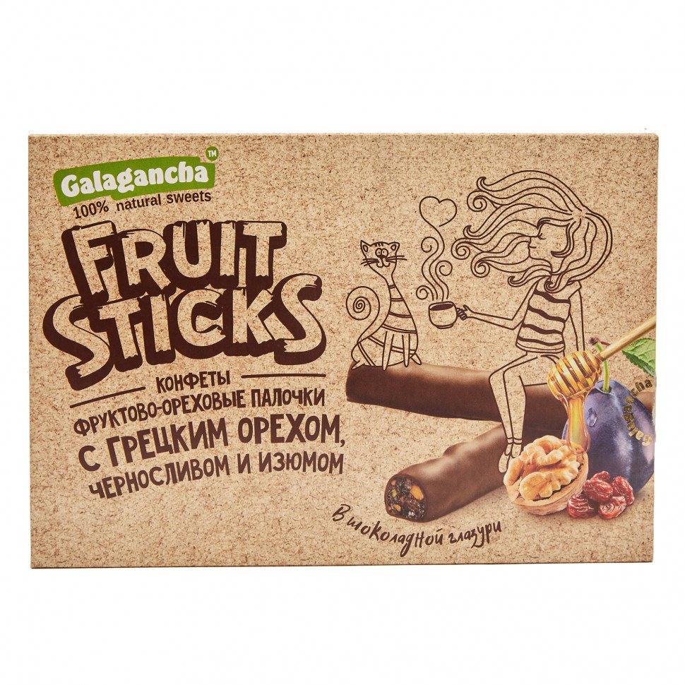  Берестов КРАФТ Fruit Stiсks с черносливом и грецким орехом, 175г в Гудермесе