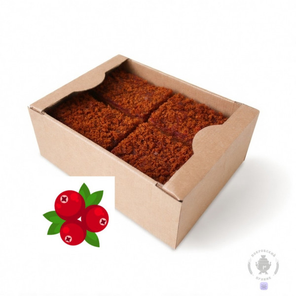 №3 Пряник 1кг с фруктовой начинкой Брусника в Гудермесе